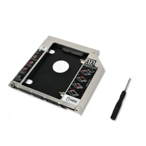 Second Hard Disk Drive CADDY-Secondary CD-ROM Storage for Laptop