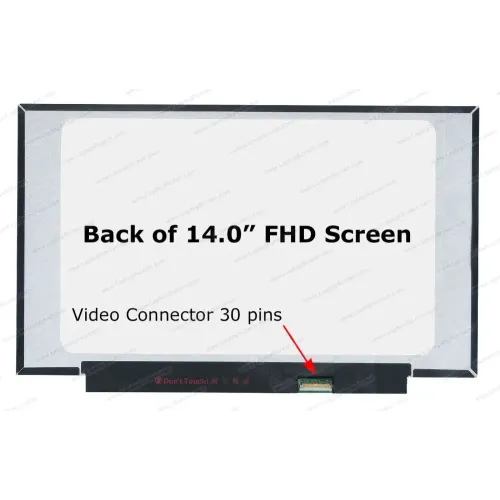 Laptop Display for 14" Laptop & Notebook with Ultra Micro Port