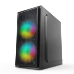 Revenger FIRE Mini Tower Micro ATX RGB Gaming Case - Image 4