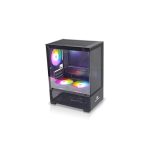 Revenger Ice Cool Mini Micro ATX Gaming Casing Controlled by Switch Black